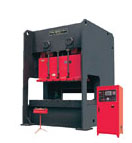 Cross Shaft - HOLP - Single Point - Dry clutch - Fixed stroke - Mechanical Power Press - C Frame